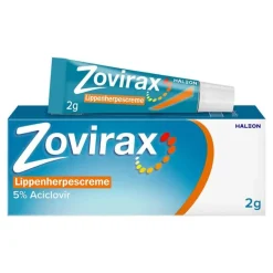 Zovirax Lippenherpescreme. 5 % Aciclovir, 2 g